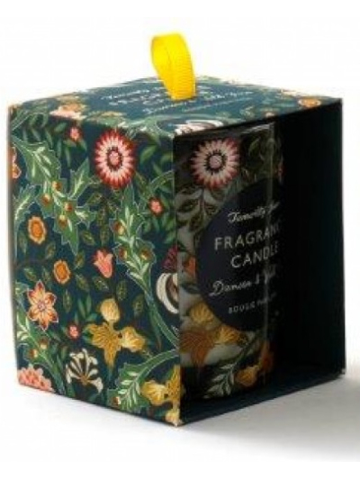 SUSSEX CANDLE POT IN OPEN BOX 8CMX10CM (Damson and Wild Fig)