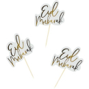 EID FOOD PICKS GOLD FOILED PK12