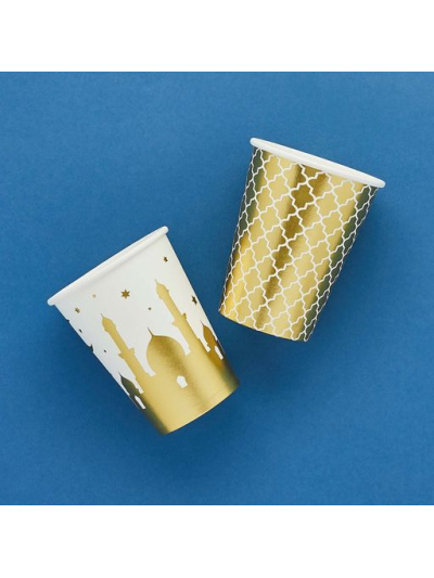 HOOTYBALLOO EID PRINT PAPER CUPS PK8