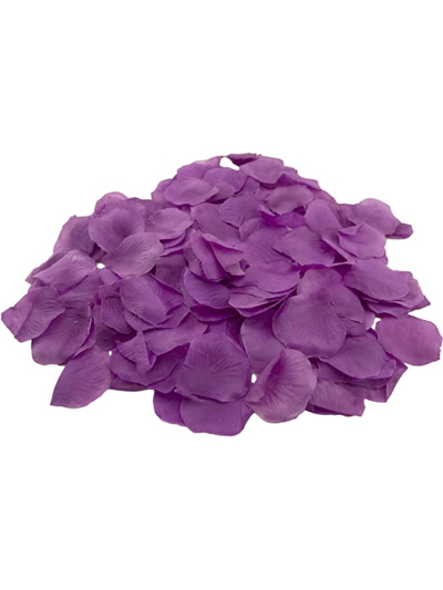 ELEGANZA ROSE PETALS 164PC PURPLE