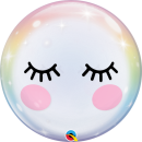 QUALATEX 22" EYELASHES BUBBLE BALLOON