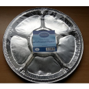35CM LAZY SUSAN EMBOSSED PLATTER PK2