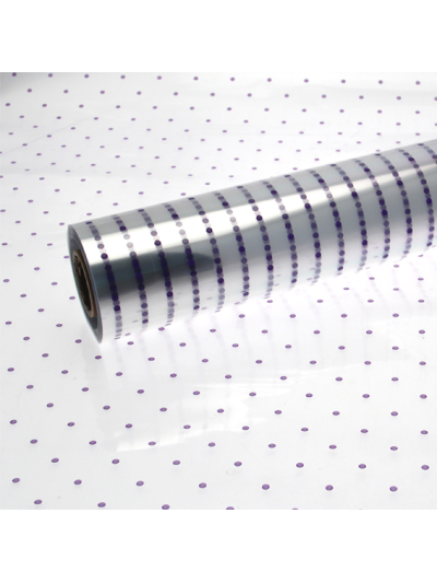 80CM PURPLE DOT CELLO FILM