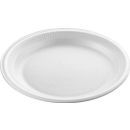 EXQUZIT 9IN PLAIN FOAM PLATES PK25