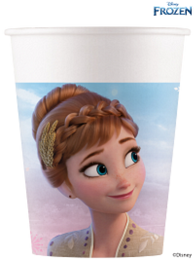DISNEY FROZEN II PAPER CUPS 200ML PK8