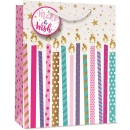 S/ELVIN LARGE GIFT BAGS CANDLES PK6