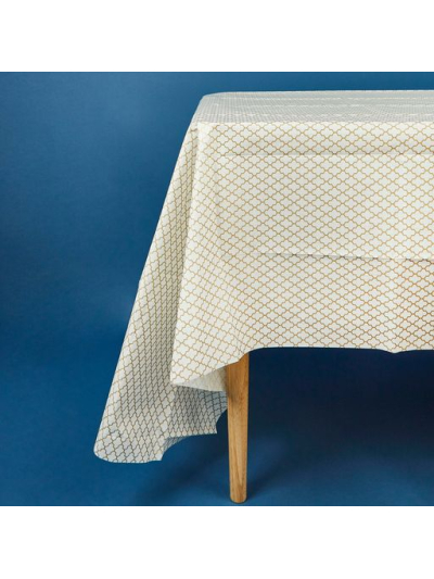 EID GOLD PAPER TABLECLOTH 2600MM X 1380MM