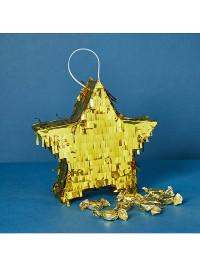 GOLD STAR PINATA.