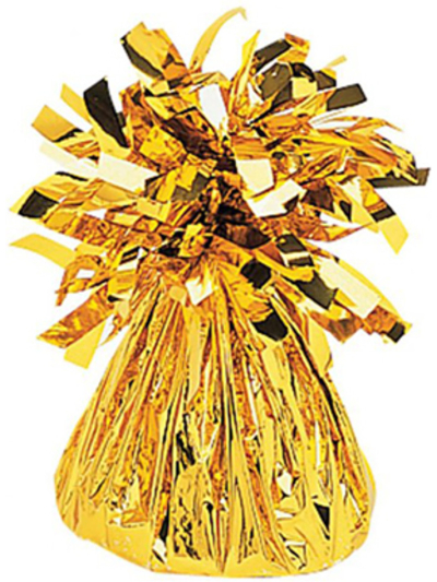 FOIL BALLOON WEIGHT GOLD