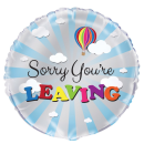 UNIQUE 18" SORRY YOU'RE LEAVING BALLOON