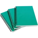 SILVINE LUXPAD HARDBACK WIREBOUND NOTEBOOK A5 PACK OF 6