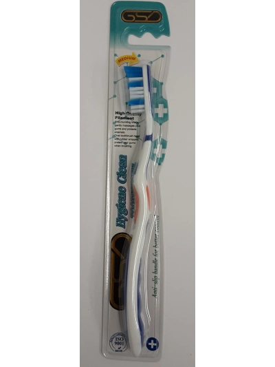 GSD HYGIENE CLEAN MEDIUM TOOTHBRUSH