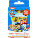 PAW PATROL MINI FIRST AID KIT: PLASTERS(LATEX FREE),CLEANSING WIPE(SALINE SOLUTION)