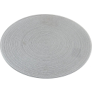SIFCON 30CM SILVER GLITTER CANDLE PLATE