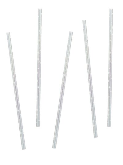IRID DOT STRAWS PK20