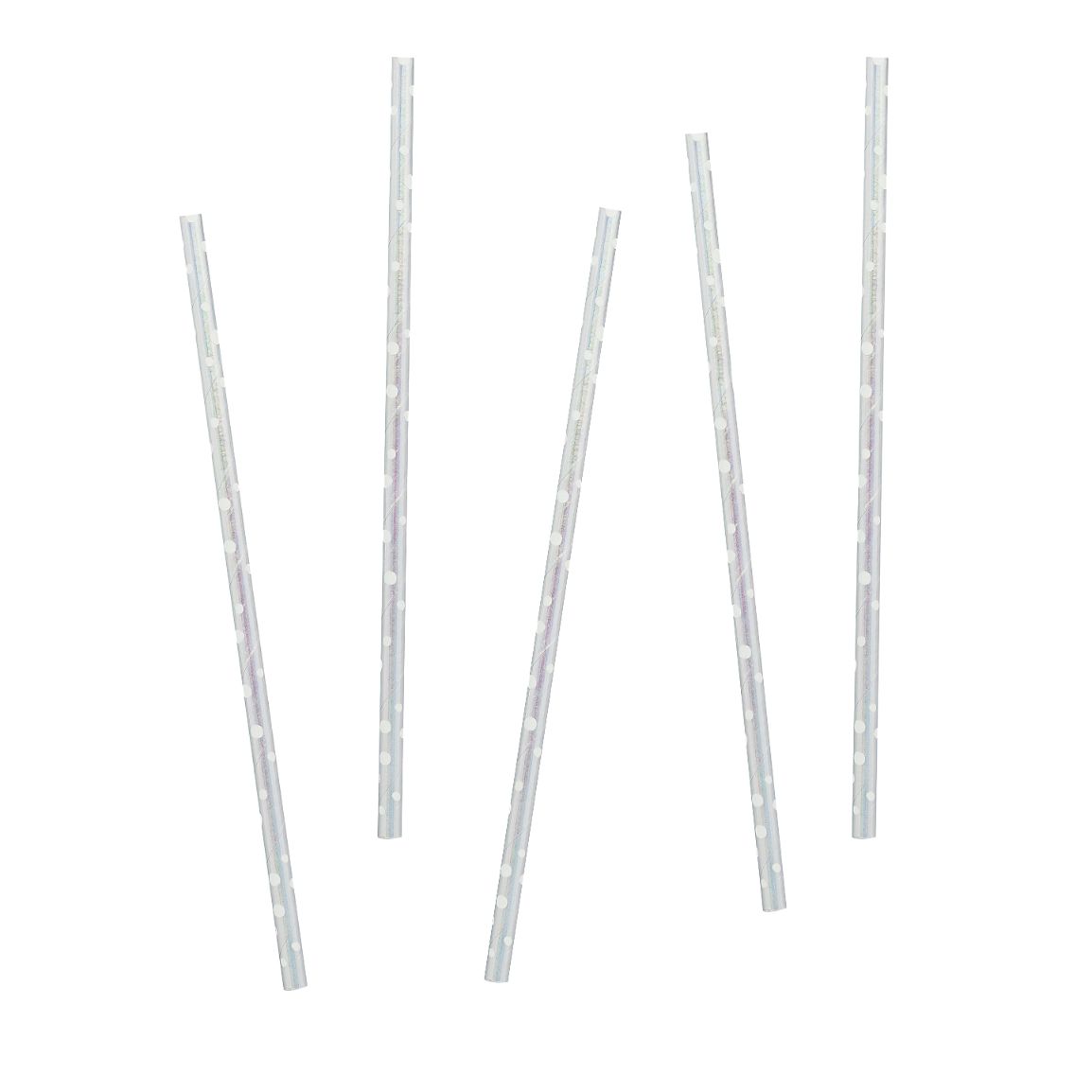 IRID DOT STRAWS PK20
