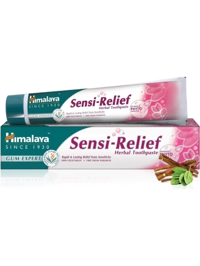 HIMALAYA SENSI RELIEF HERBAL TOOTHPASTE 75ML