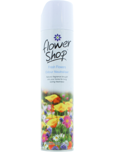 FLOWERSHOP  AIR FRESHER FRESH FLOWERS ODOUR NEUTRALISER,300ML