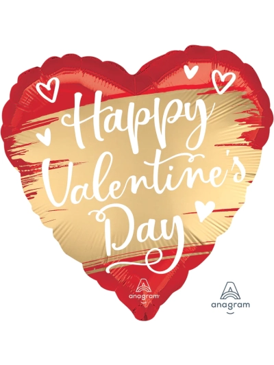 ANAGRAM 18" VALENTINES SATIN BALLOON 2 TYPES