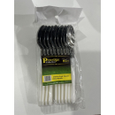 SILVER LOOK SPOONS WHITE HANDLE PK10