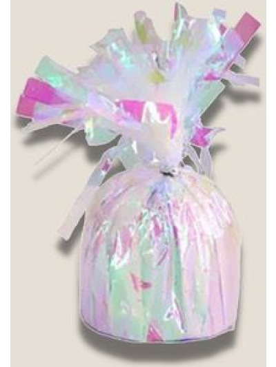 UNIQUE IRIDESCENT FOIL BALLOON WEIGHT
