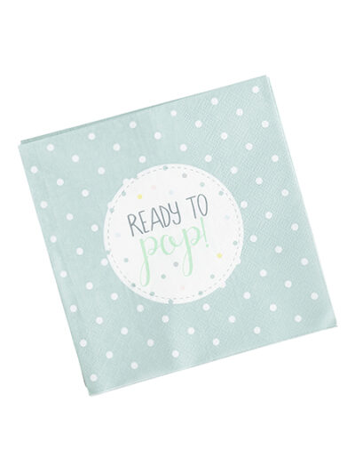 READY TO POP UNISEX NAPKINS PK20