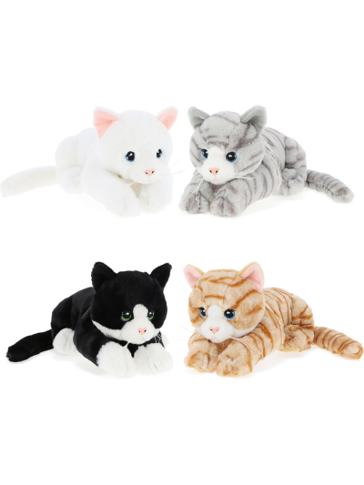 KEEL TOYS 22CM KITTENS 4 ASSTD: SOLD SINGLE AND SET OF 4
