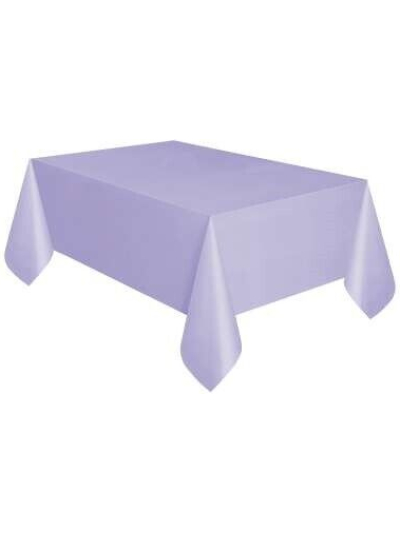 UNIQUE 54"X 108" LAVENDER RECTANGULAR  TABLECOVER