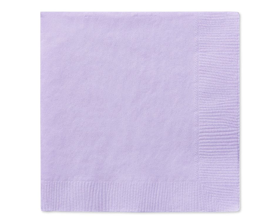 UNIQUE LAVENDER LUNCH NAPKINS PK20