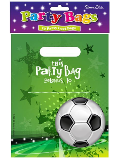 SIMON ELVIN 10 LOOT BAGS FOOTBALL