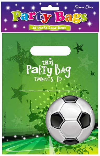 SIMON ELVIN 10 LOOT BAGS FOOTBALL