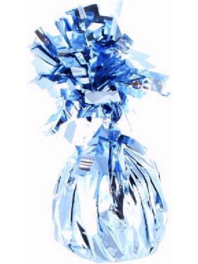 UNIQUE LIGHT BLUE FOIL BALLOON WEIGHT