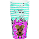 UNIQUE LOL SURPRISE 9OZ CUPS PK8