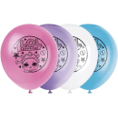 UNIQUE LOL SURPRISE 12" LATEX BALLOONS PK8