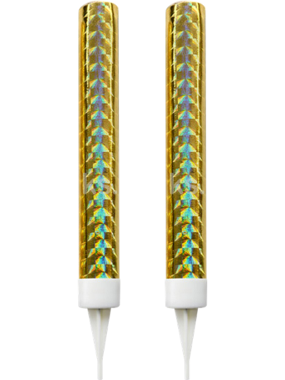 HOOTYBALLOO FOUNTAIN CANDLE GOLD 60SEC