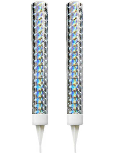 HOOTYBALLOO FOUNTAIN CANDLE SILVER 60 SEC