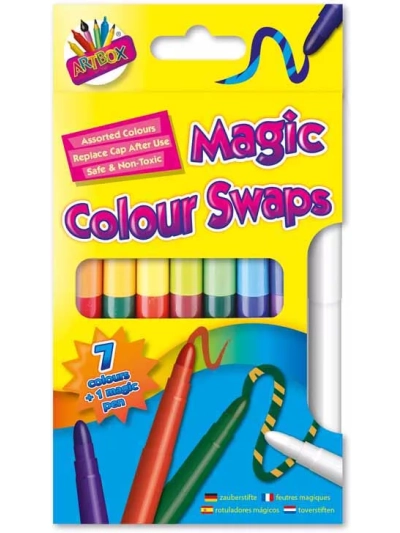 8 MAGIC COLOUR SWAP FIBRE PENSVEEBGF