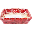 MAKE YOUR OWN RECTANGLE RED HAMPER 30X45