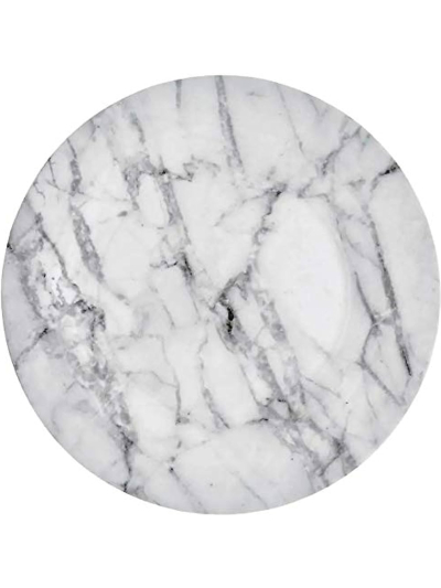 MARBLE DESIGN MELAMINE PLATE 11IN