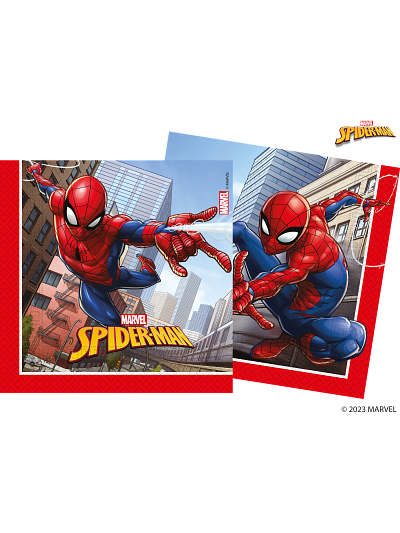 MARVEL'S SPIDERMAN 2PLY NAPKINS PK20