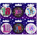 S/ELVIN BADGE AGE 18 54MM: ASSORTED: SEND ACCORDING TO AVAIBILITY