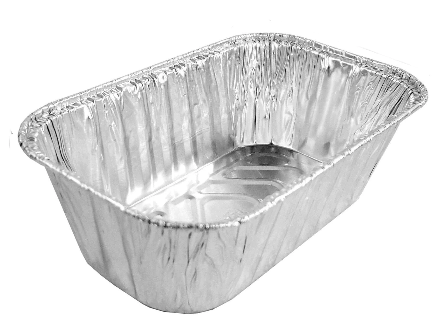 265X140X67MM OVAL SHAPE FOIL LOAF PANS PK4