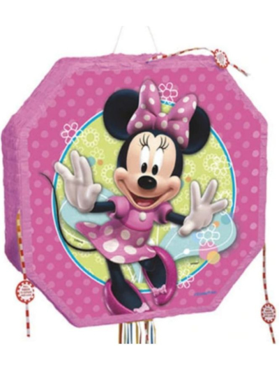 DISNEY MINNIE MOUSE PULL STRING PINATA