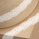 VINTAGE LACE RIBBON 30MM X 5M IVORY