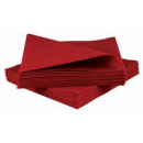 25CM COCKTAIL NAPKINS RED PK250