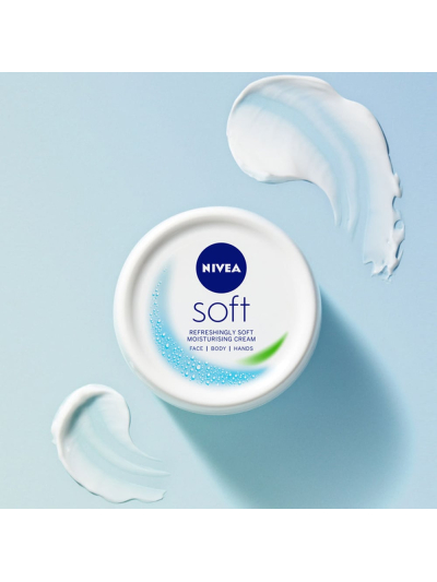 NIVEA SOFT MOISTURISING CREAM, 50ML