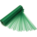 CLUB GREEN ORGANZA SHEER ROLL 29CMX25M BOTTLE GREEN