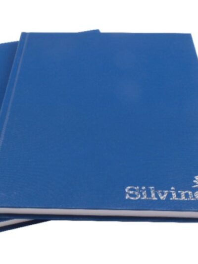 SILVINE A4 CASEBOUND FASHION BOOK X 1