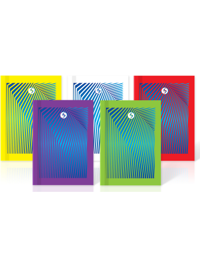 SILVINE A6 CASEBOUND FASHION BOOKS PACK OF 10