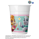 PAW PATROL SKYE & EVEREST PLASTIC CUPS 200ML PK8
